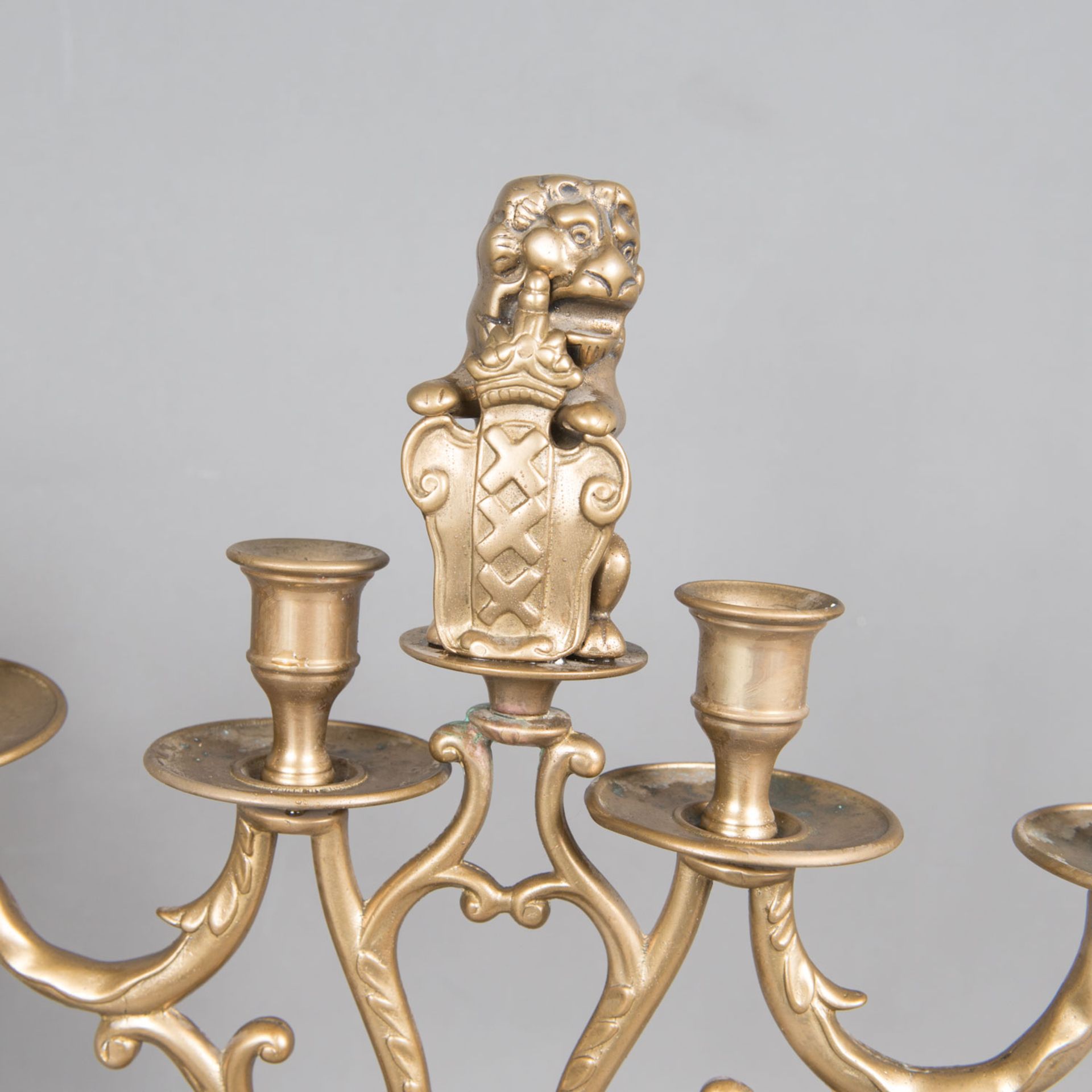 Pair of Flemish Candelabras - Image 2 of 3