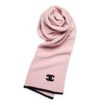 CHANEL CASHMERE AND SILK SCARF