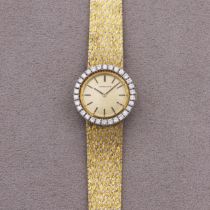 AUDEMARS PIGUET MONTRE EN OR JAUNE ET DIAMANTS - Vers 1967