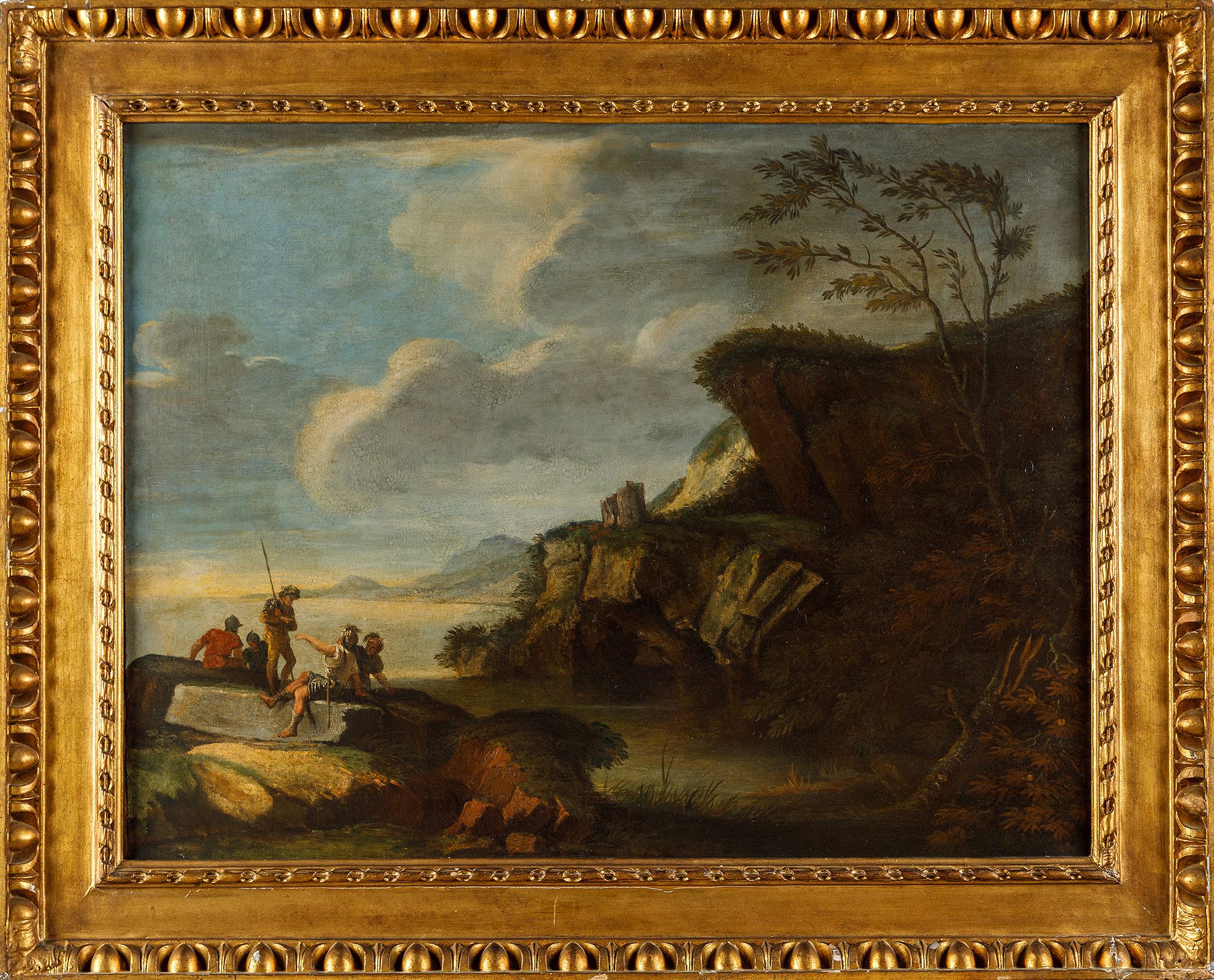 Landscape with Soldiers