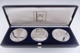 3 Silbermedaillen FIFA WM 74