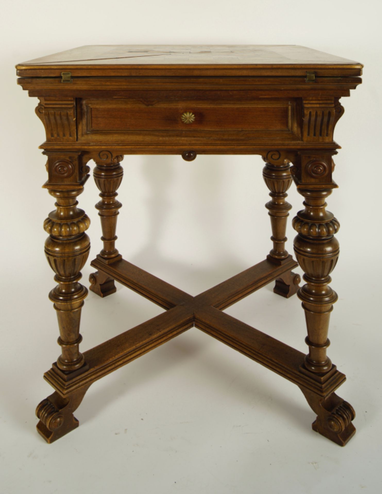 Spätbiedermeier Salon-Spieltisch 1860 - Bild 3 aus 3