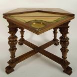 Spätbiedermeier Salon-Spieltisch 1860