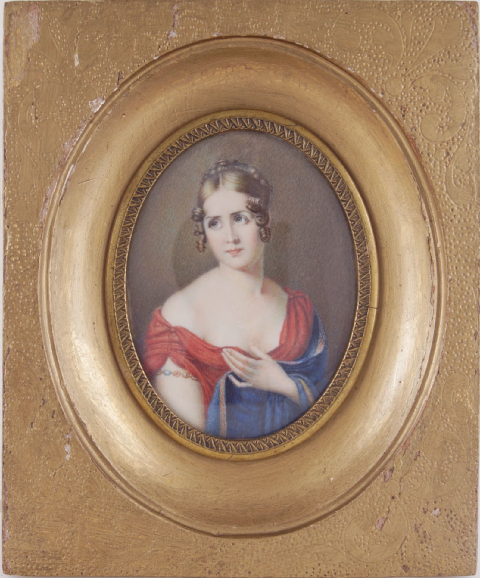 Miniaturbildchen, Paolina Borghese, 19.Jh.