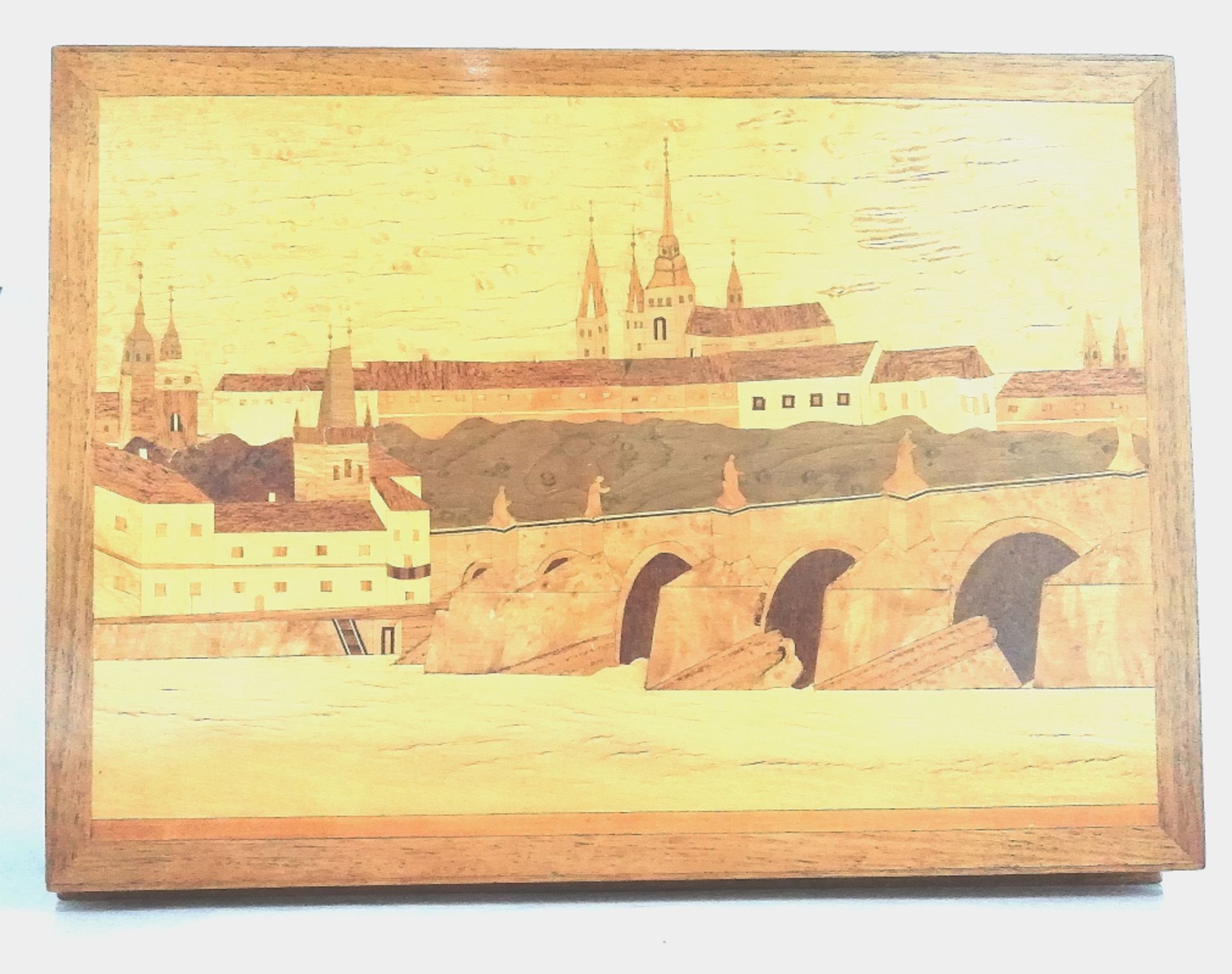 Holzkassette, Prager Brücke - Image 2 of 2