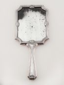 Silberner Handspiegel