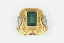 Turmalin Brillant Damenring