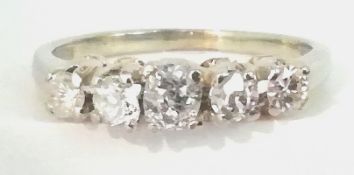 Altschliffbrillant Damenring