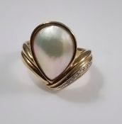 Mabèperlen Damenring