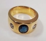 Saphir Brillant Allianzring