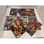 A COLLECTION OF EIGHT COMICS TO INCLUDE 8 MARVEL, X- MEN, CAPTAIN AMERICA, AVENGERS, ETC