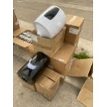 A LARGE QUANTITY OF NEW AND BOXED TOWEL DISPENSERS