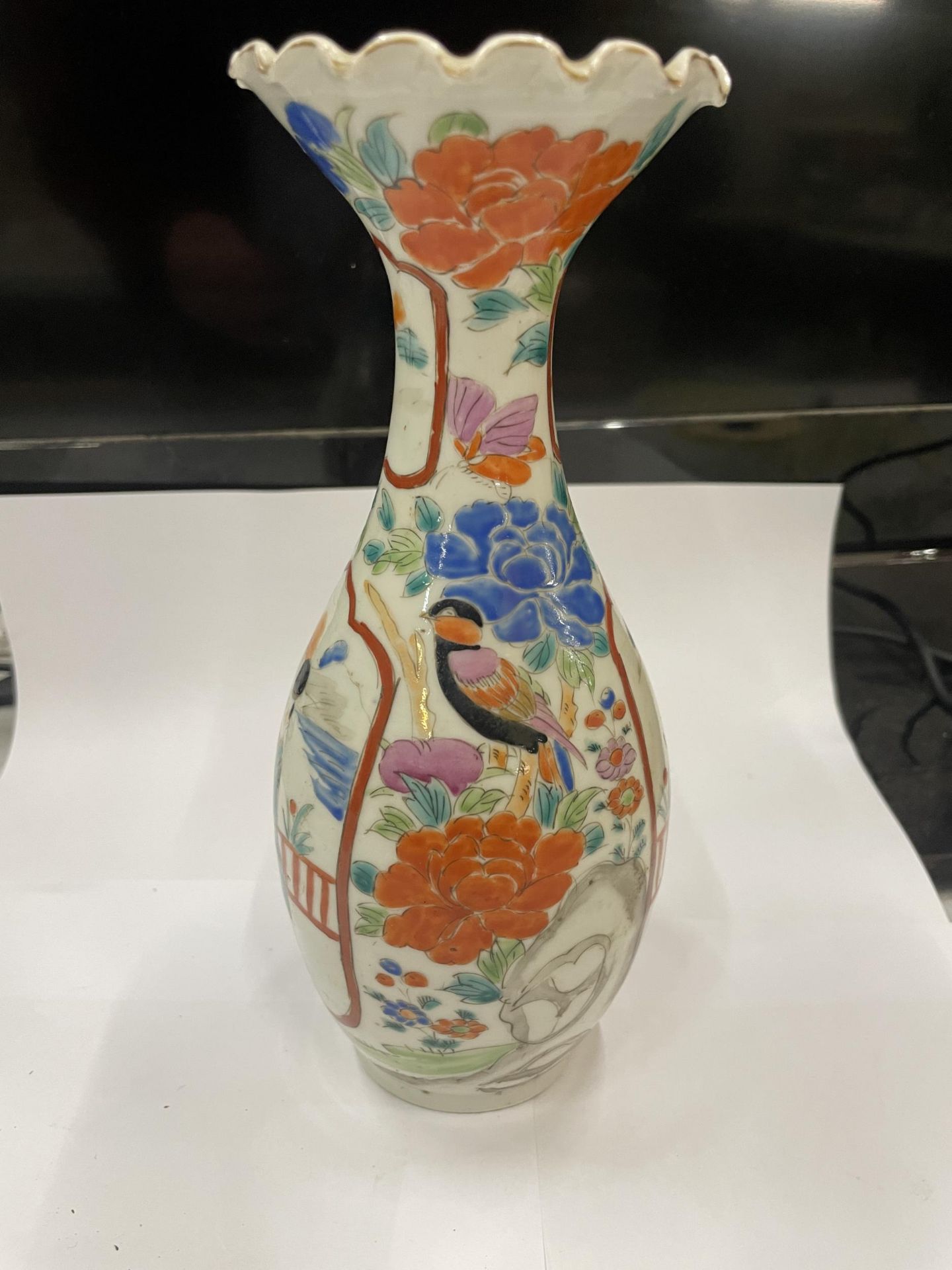 A FAMILLE ROSE VASE