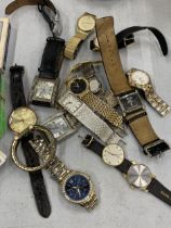 A MIXED LOT OF WATCHES, SPIRIT, SEKONDA, ROTARY ETC