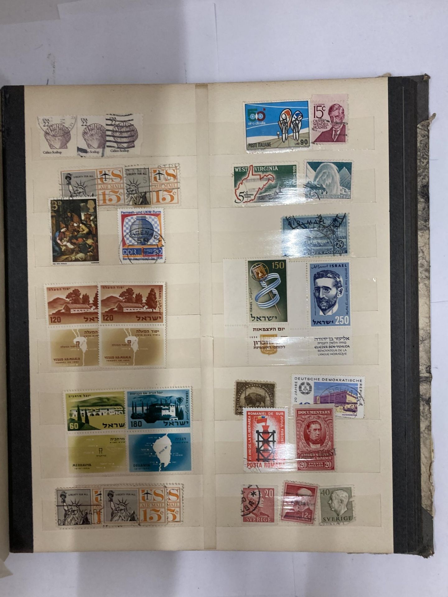 A SELECTION OF BULGARIAN, ISRAELIAND USA STAMPS - Image 6 of 6