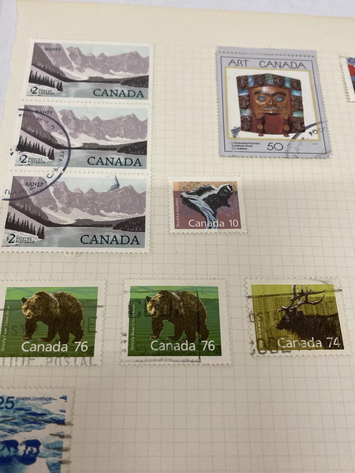 TEN PLUS SHEETS CONTAINING CANADIAN STAMPS - Image 6 of 6