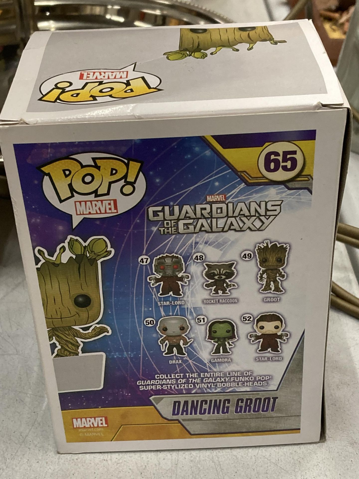 A GUARDIANS OF THE GALSXY, DANCING 'GROOT' BOBBLEHEAD BY FUNKO POP! - Image 3 of 3