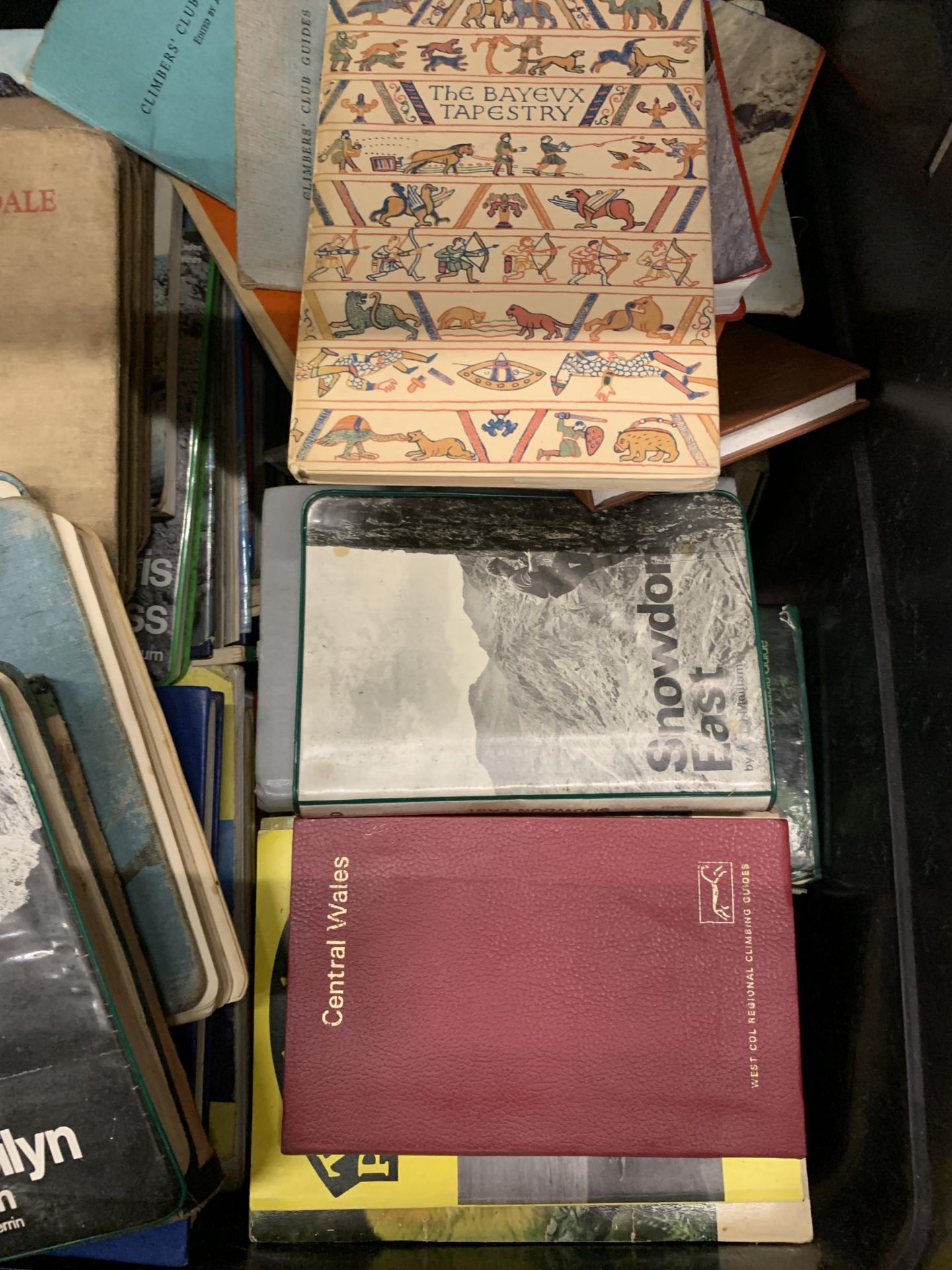 A BOX OF ASSORTED BOOKS AND MAPS, ROCK CLIMBING INTEREST - Image 7 of 7