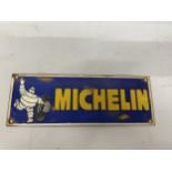 AN ENAMEL MICHELIN SIGN