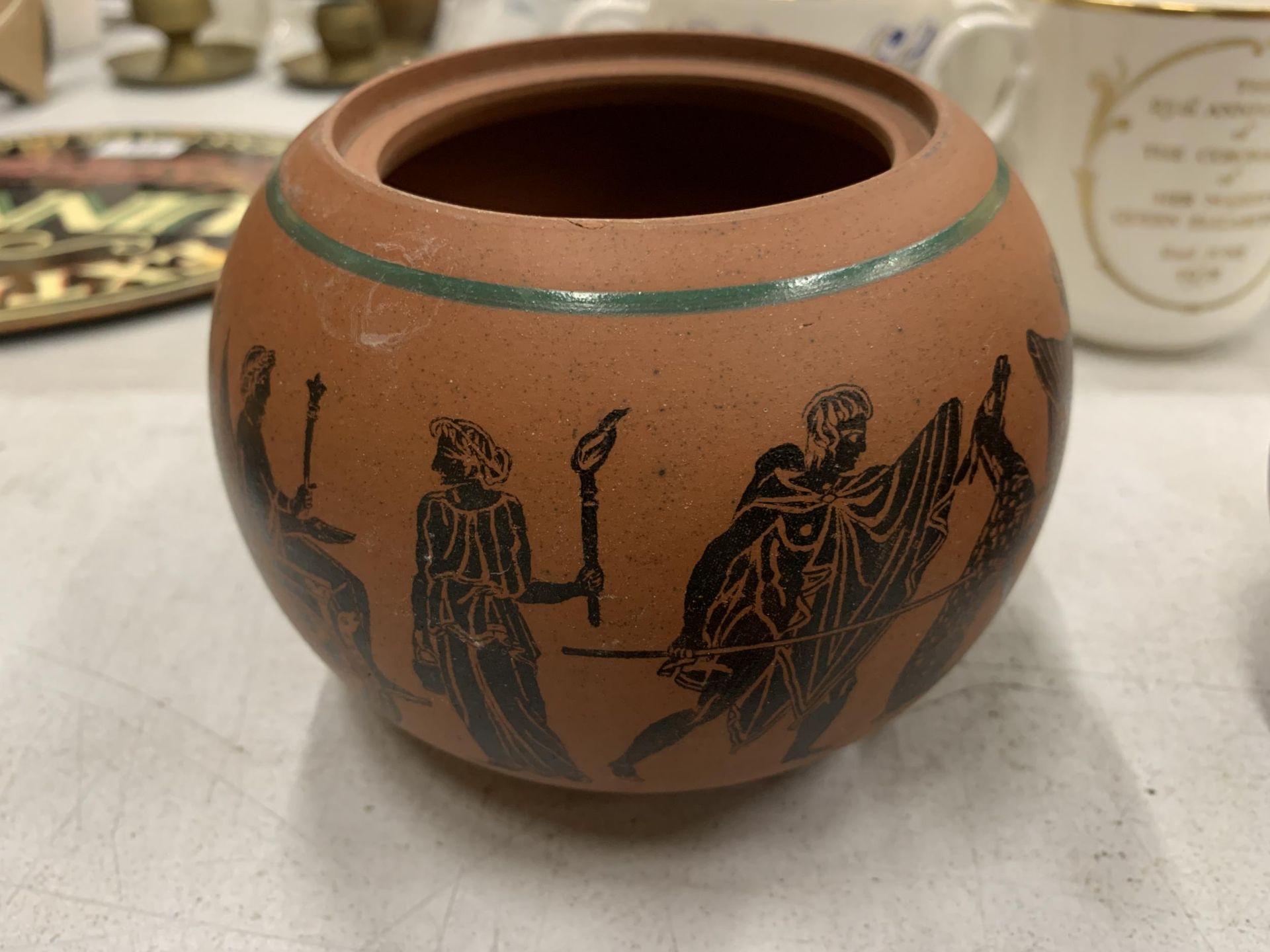 TWO CLIFTON GRECIAN CLASSICAL DESIGN JARS - Image 4 of 6