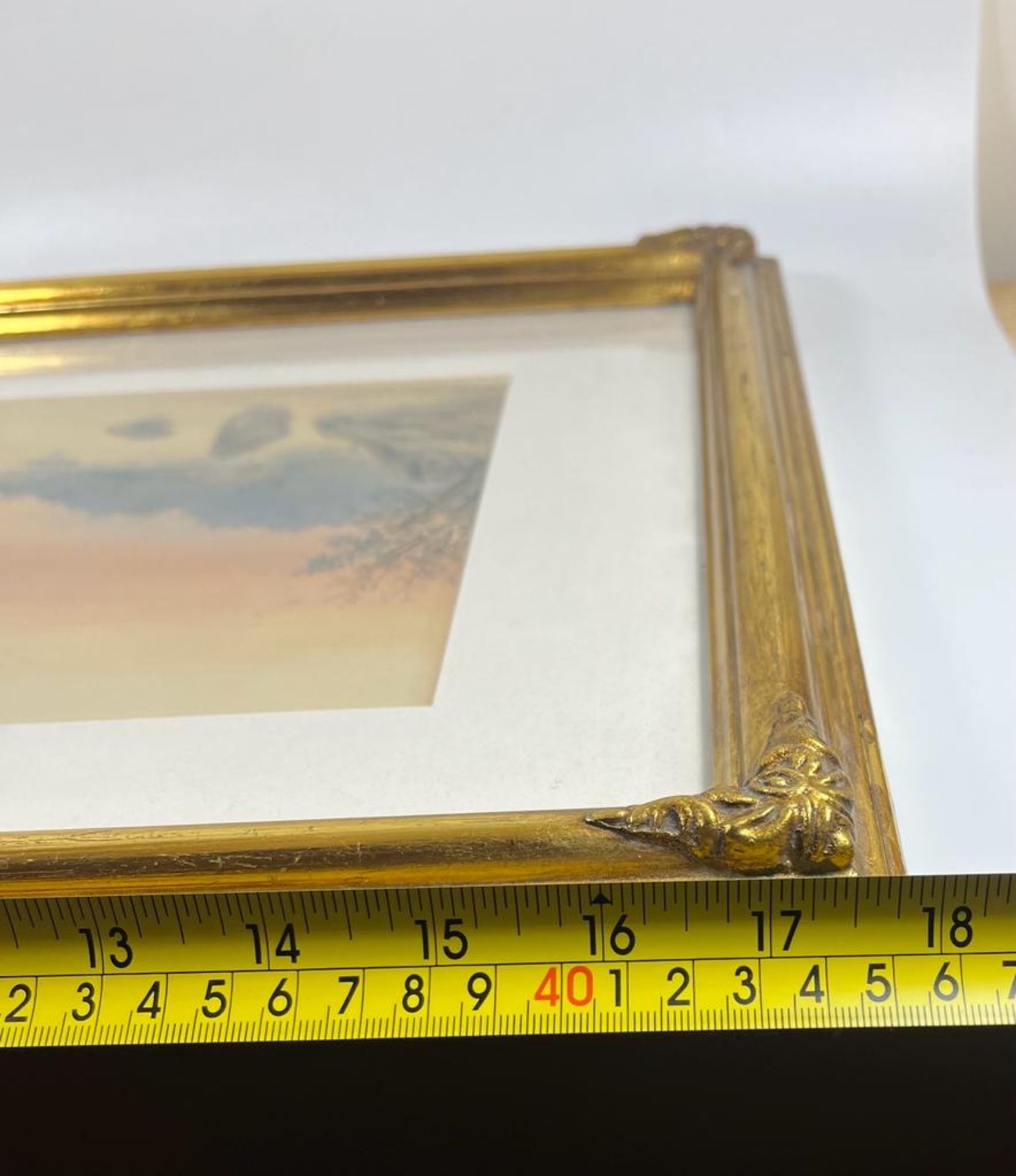 W.H MULLER, A WATERCOLOUR TITLED 'TARBET, LOCH LOMOND' IN GILT FRAME, 46 X 35 CM - Image 4 of 5