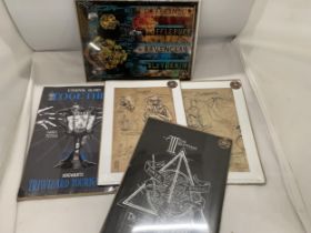 SIX NEW AND SEALED POSTERS BY GEEK GEAR, HARRY POTTER/FANTASTIC BEASTS