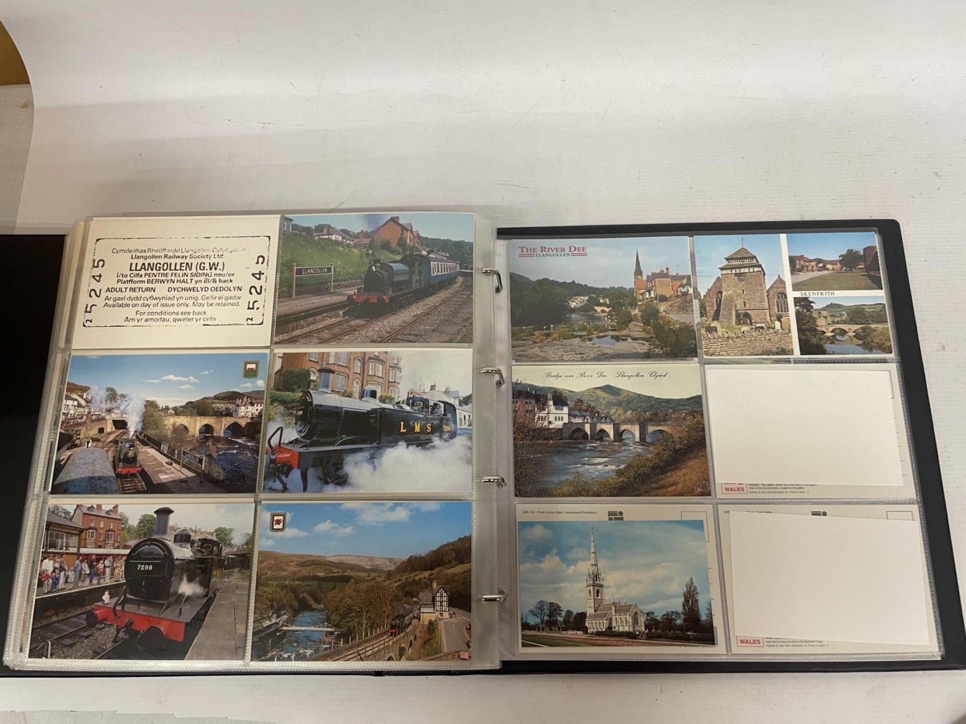 APPROXIMATELY 435 POSTCARDS RELATING TO THE ISLE OF MAN, WALES AND IRELAND IN A FOLDER - Image 13 of 15