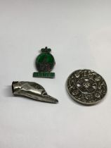 THREE ITEMS OF SCRAP SILVER