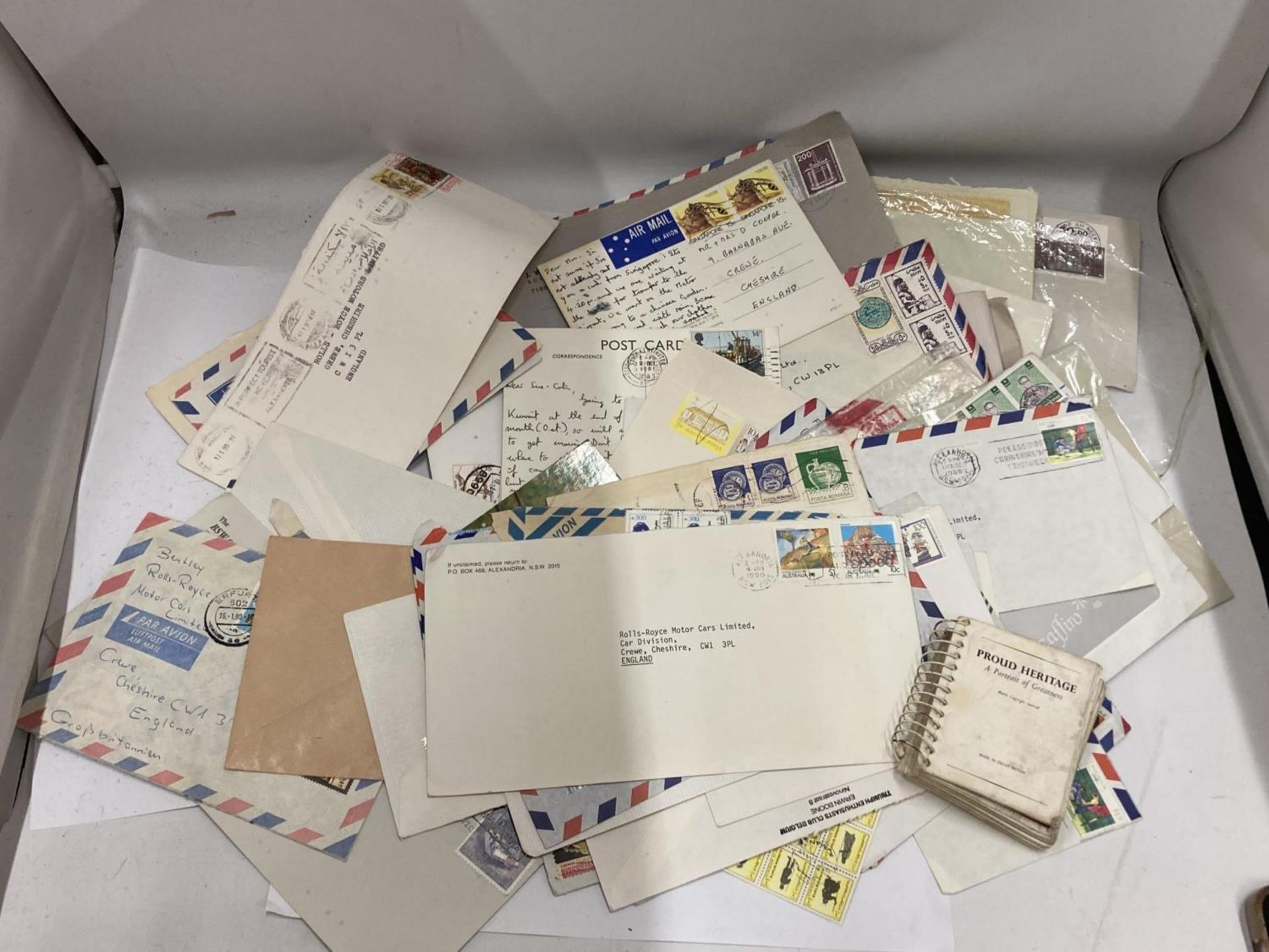 A QUANTITY OF STAMPS AND FIRST DAY COVERS