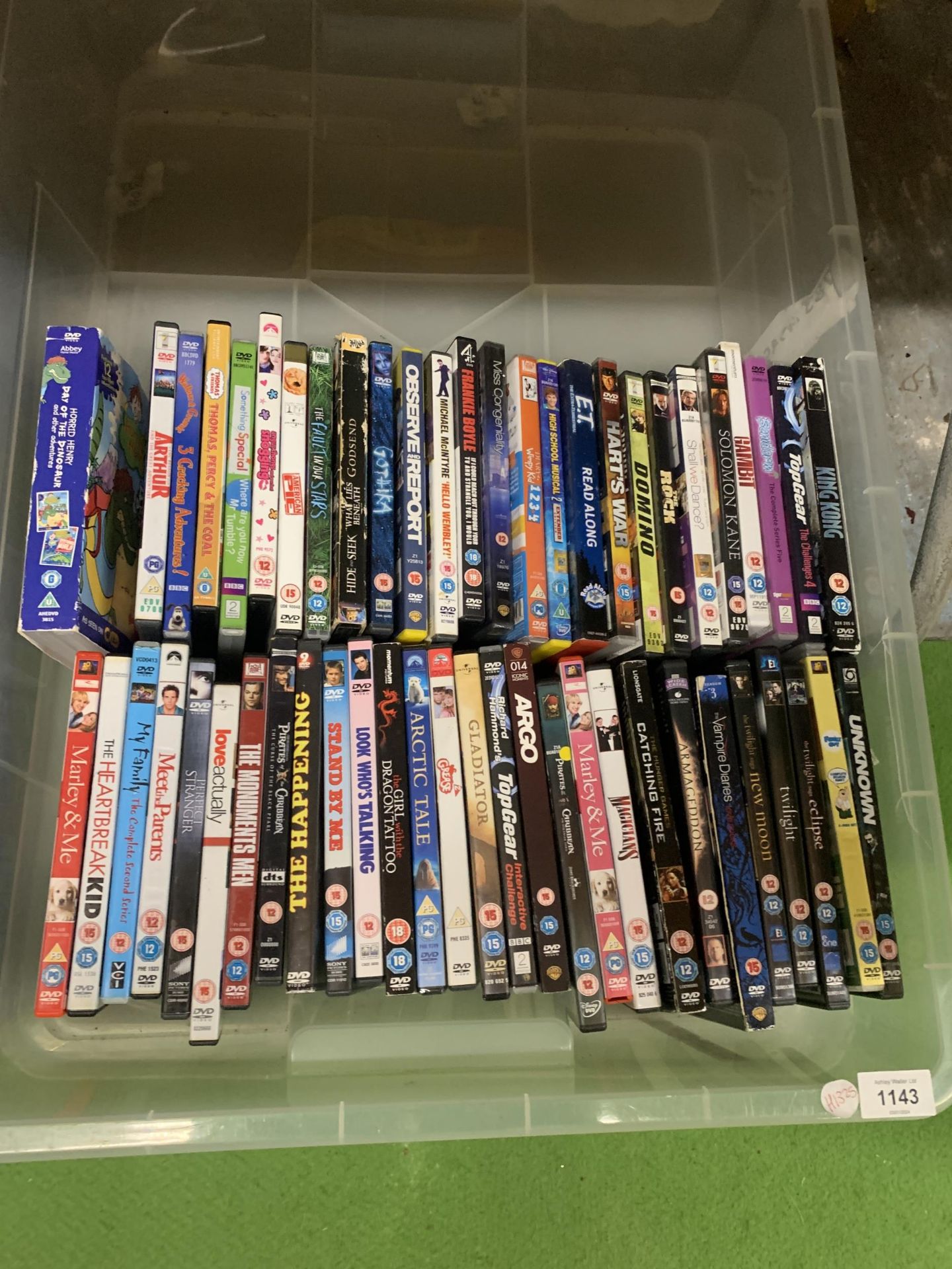 TWO BOXES OF ASSORTED DVDS - Image 2 of 4