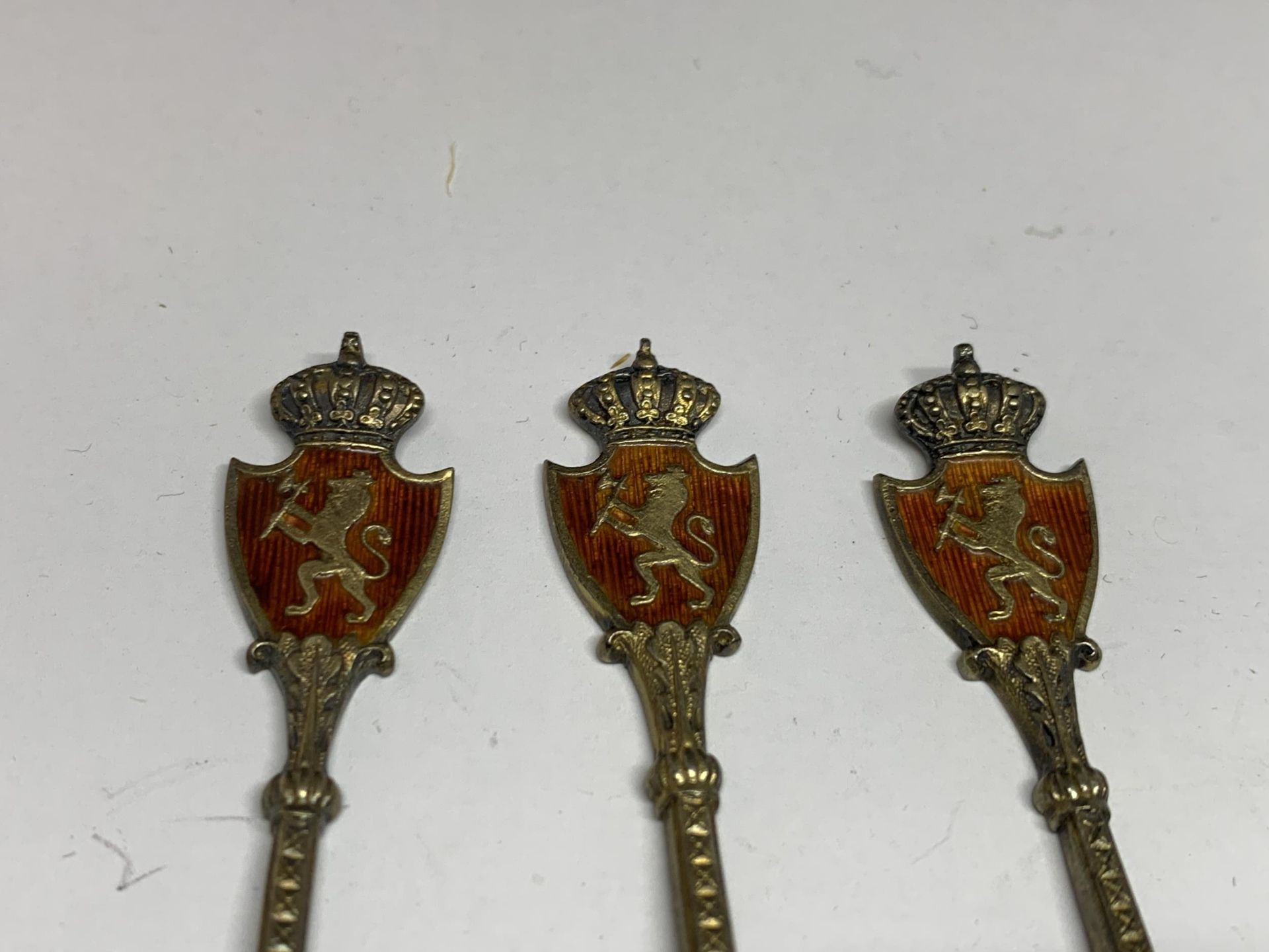 THREE MARKED 800 SILVER SPOONS - Image 2 of 4