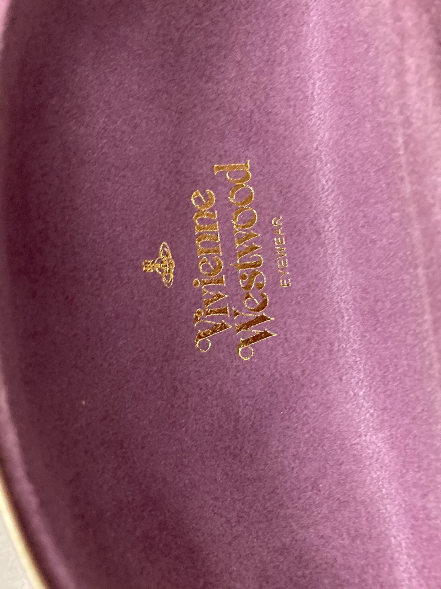 A VIVIENNE WESTWOOD DESIGNER SUNGLASSES CASE - Image 3 of 3