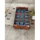 A TABLE TOP DUNLOP TABLE FOOTBALL GAME