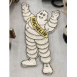 A CAST MICHELIN MAN SIGN, HEIGHT 32CM