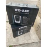 TWO NEW AND BOXED O'D-AIR AIR PURIFIERS