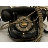 A VINTAGE DIAL UP TELEPHONE