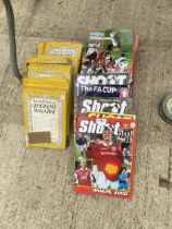 AN ASSORTMENT OF SPORTS BOOKS AND NATIONAL GEOGRAPHIC MAGAZINES ETC