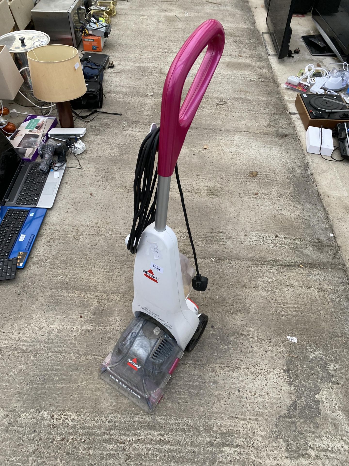 A BISSELL CARPET CLEANER