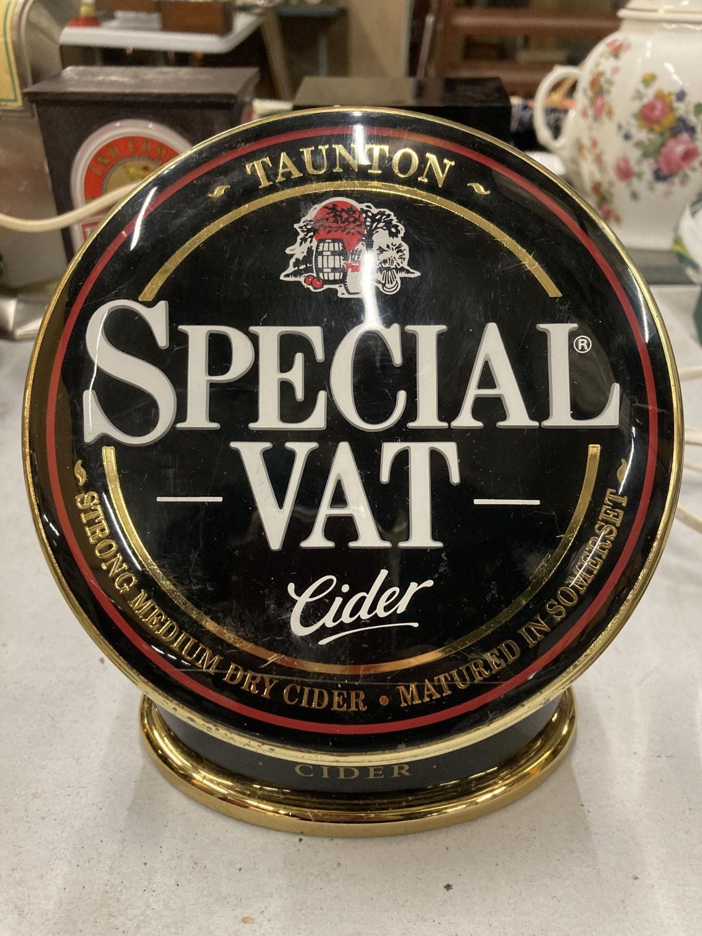 THREE CIDER BAR FONTS TO INCLUDE WOODPECKER, STRONGBOW AND TAUNTON SPECIAL VAT - Image 4 of 4