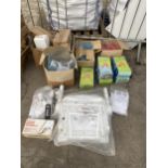 A LARGE QUANTITY OF AS NEW ITEMS TO INCLUDE PLASTIC CUTLERY AND EAR PLUGS ETC