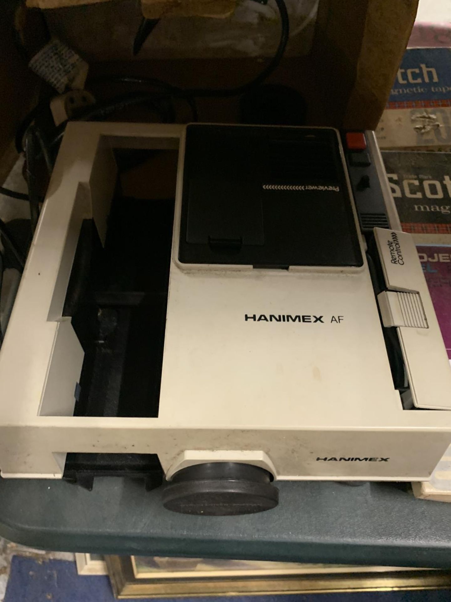 A HAMINEX PROJECTOR WITH TAPES - Bild 2 aus 4