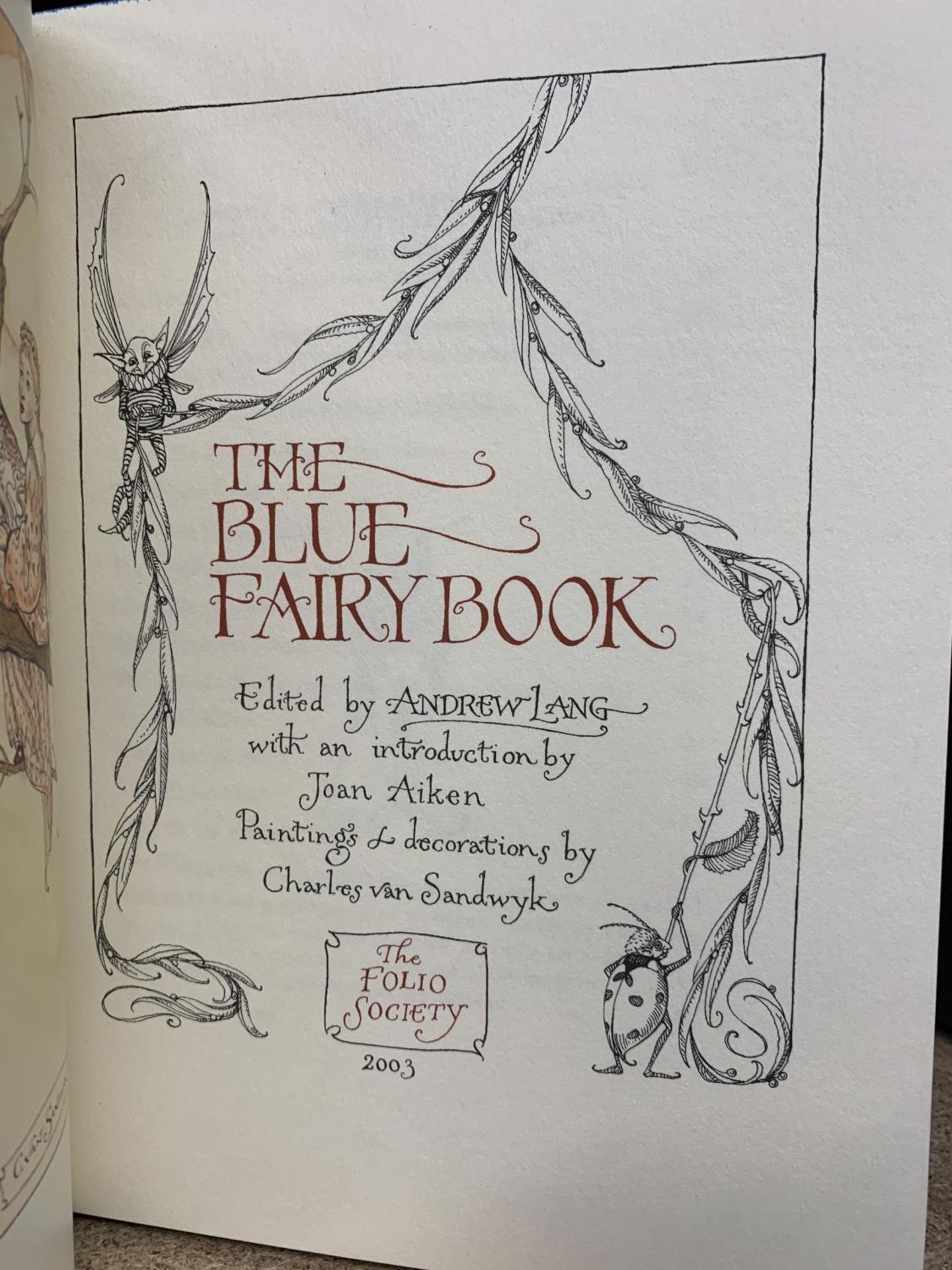 A COPY OF 'THE BLUE FAIRY BOOK' FROM THE FOLIO SOCIETY - Image 2 of 3