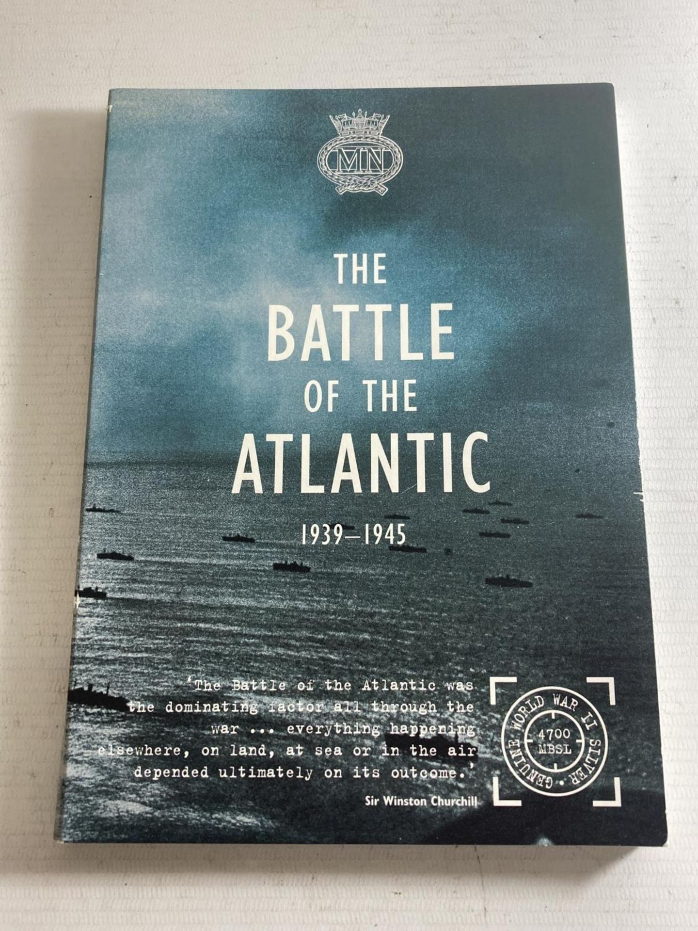 THE BATTLE OF THE ATLANTIC , 5 COIN SET OUT OF SET OF 6 . INCLUDES 1 X £20 COIN , 4 X HALF CROWNS - Image 2 of 5