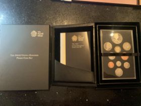 A UK 2012 PROOF COIN COLLECTION . BOXED WITH COA