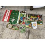 AN ASSORTMENT OF VINTAGE AND RETRO BOARD GAMES TO INCLUDE RISK, WEMBLEY AND MONOPOLY ETC