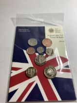 A ROYAL MINT UK 2012 MINT CONDITION COINS OF THE YEAR