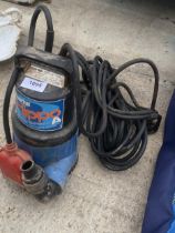 AN ELECTRIC CLARKE HIPPO SUBMERSIBLE PUMP