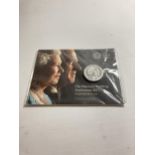 A ROYAL MINT THE PLATINUM WEDDING ANNIVERSARY 2017 UK £20 FINE SILVER COIN