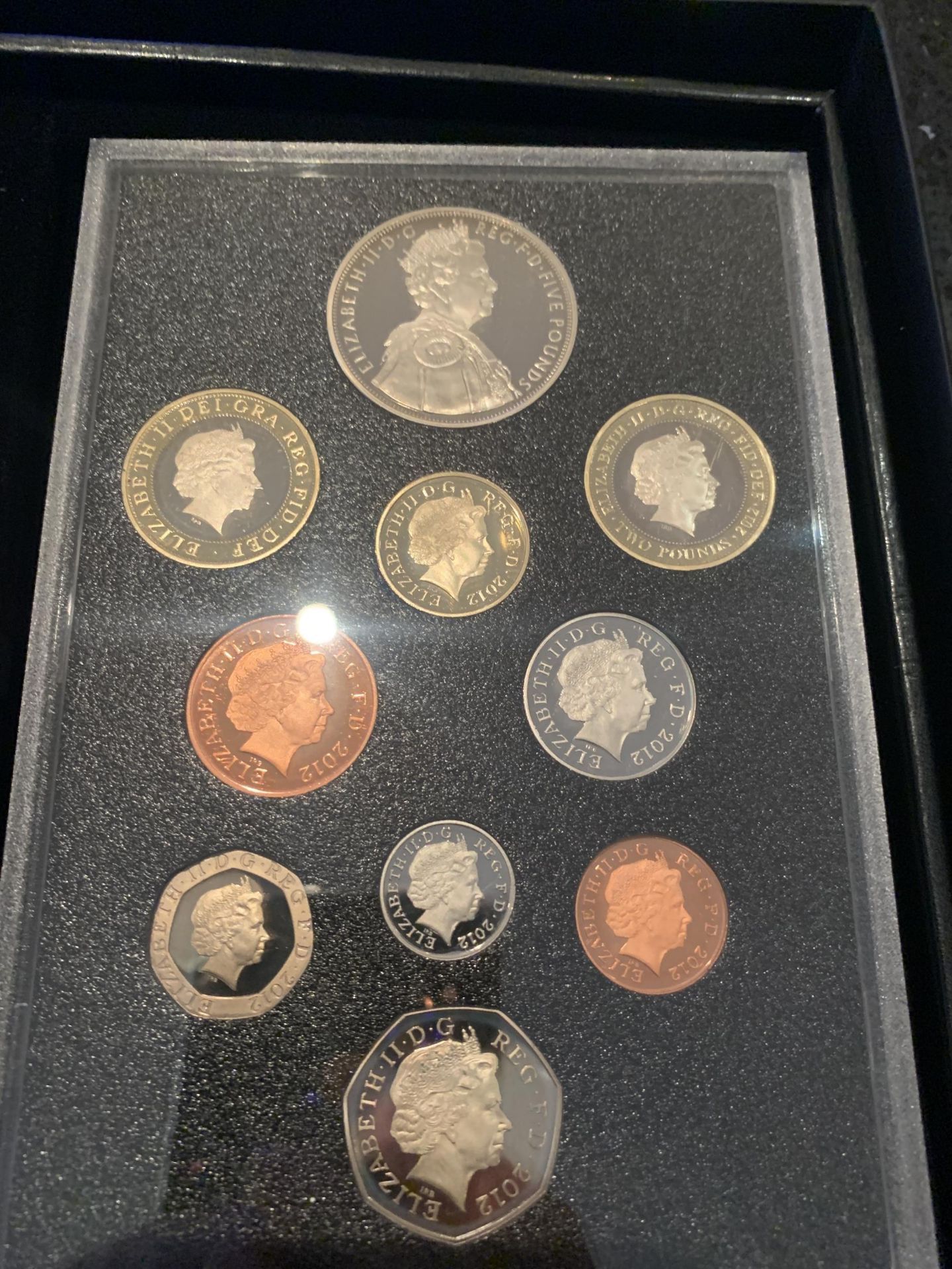 A UK 2012 PROOF COIN COLLECTION . BOXED WITH COA - Bild 3 aus 4