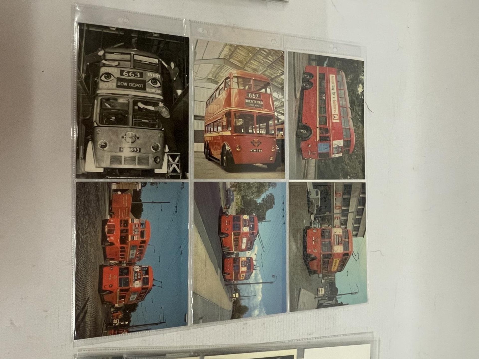 APPROXIMATELY 380 POSTCARDS RELATING TO BUSES, TRAMS, TROLLEY BUSES, UNDERGROUND,METROPOLITAN AND - Image 6 of 9